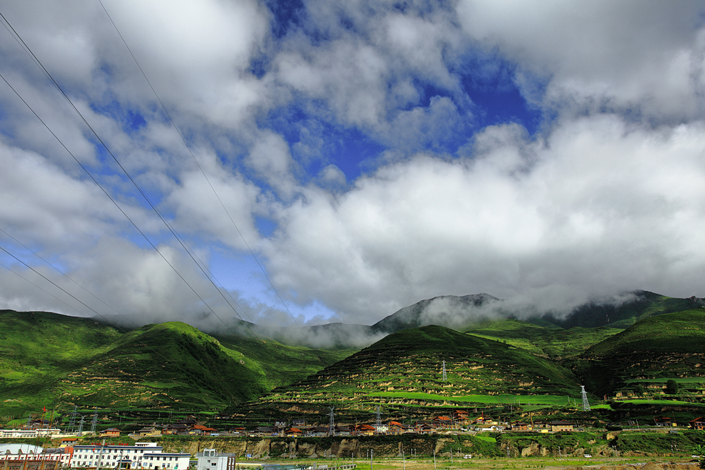 A scenic view of Aba Chamagudao