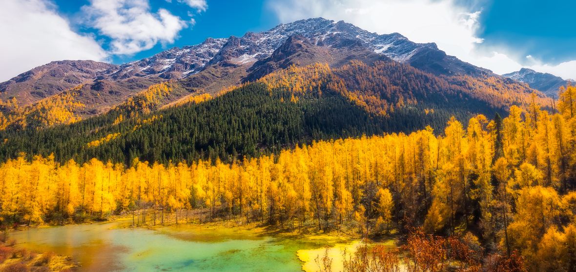 A scenic view of Aba Haxiu Yizhi