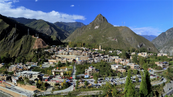 A scenic view of Aba Haxiu Yizhi