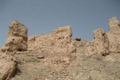 A scenic view of Aksu Kesile Tage Fosi Yizhi