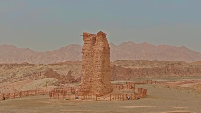 A scenic view of Aksu Kezi Er Gaha Fengsui