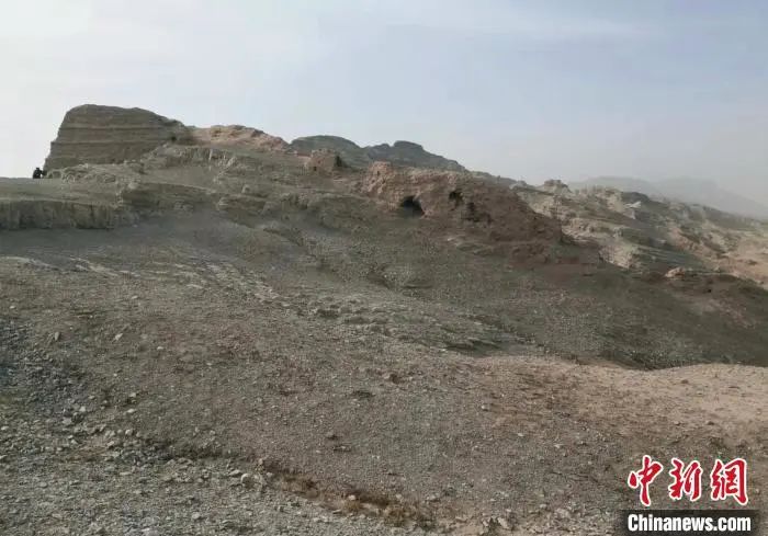 A scenic view of Aksu Tangwangcheng Yizhi
