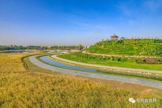 A scenic view of Aksu Tonggusi Baxi Chengzhi
