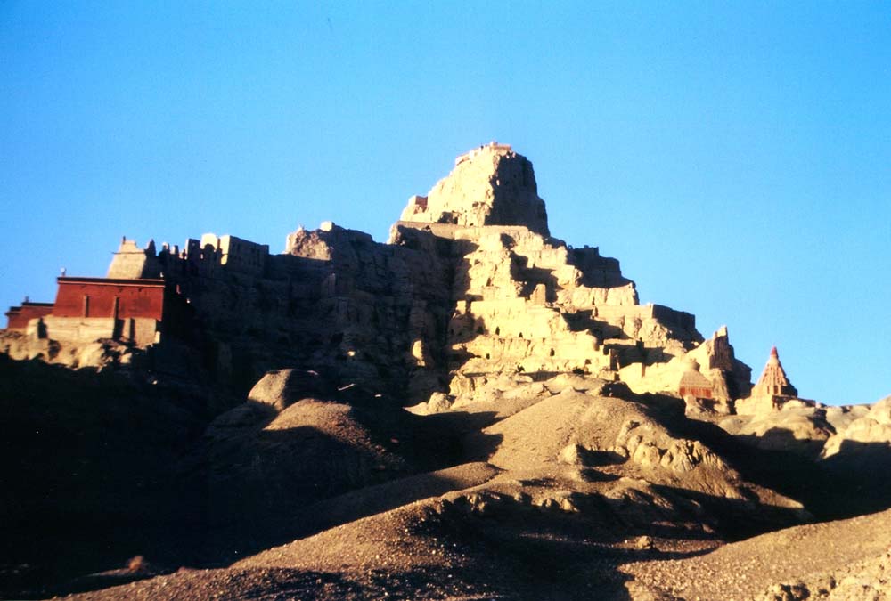 A scenic view of Ali Guge Wangguo Yizhi