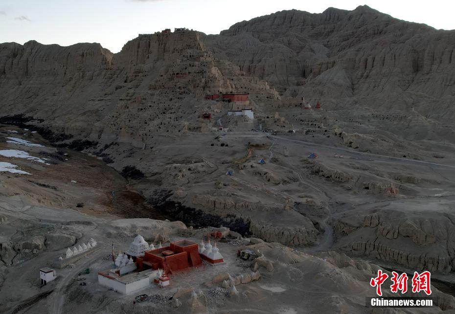 A scenic view of Ali Guge Wangguo Yizhi