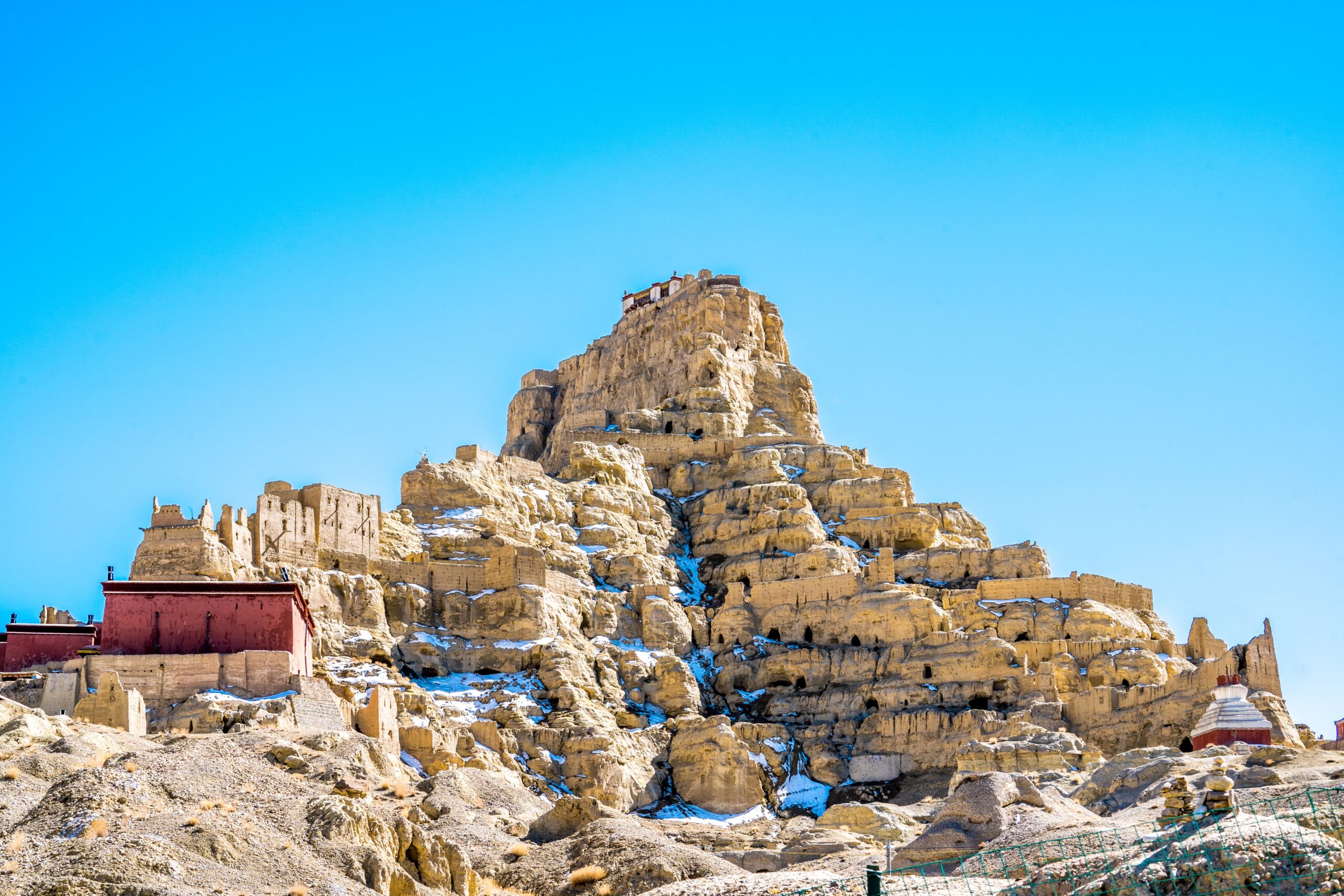 A scenic view of Ali Guge Wangguo Yizhi