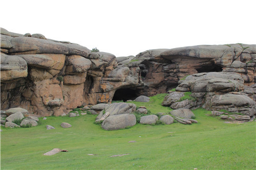 A scenic view of Altay Tongtiandong Yizhi