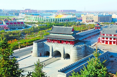 A scenic view of Alxa Dingyuanying