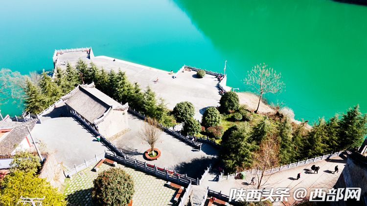 A scenic view of Ankang Wafangdian Guild Hall Group