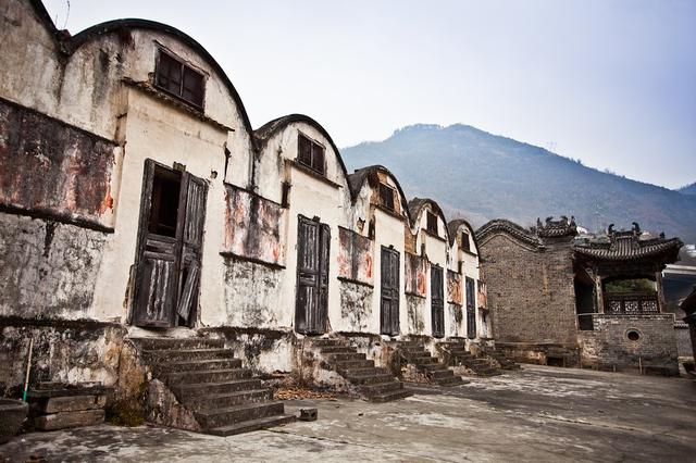 A scenic view of Ankang Wafangdian Guild Hall Group