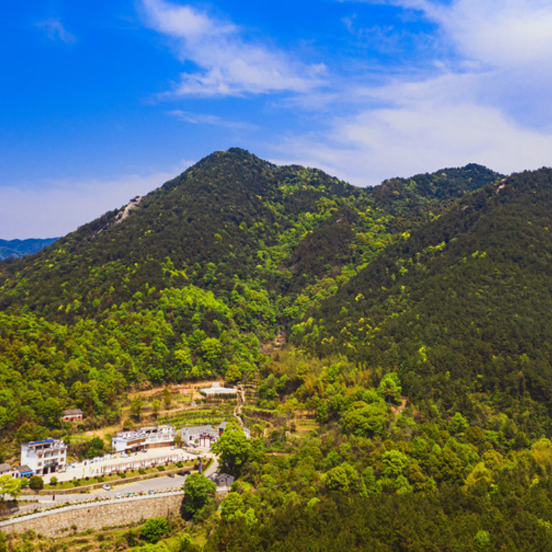 A scenic view of Anqing Baiyazhai