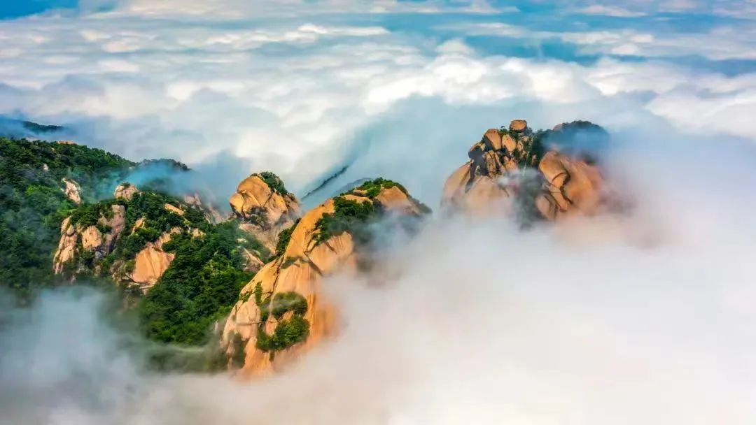 A scenic view of Anqing Baiyazhai