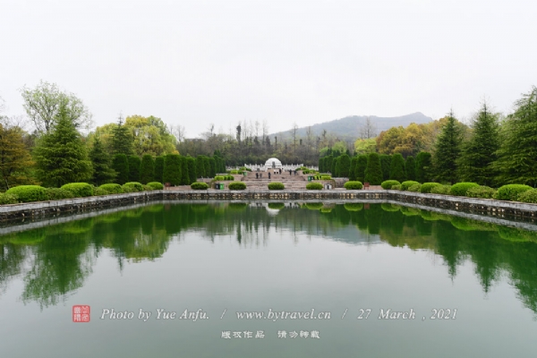 A scenic view of Anqing Chenduxiu Mu