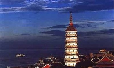 A scenic view of Anqing Taipingta