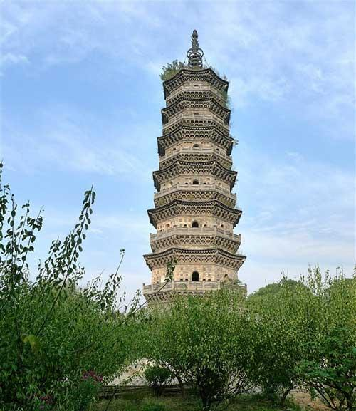 A scenic view of Anqing Taipingta