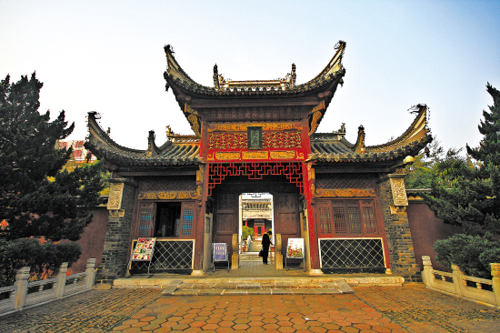 A scenic view of Anqing Tongcheng Wenmiao