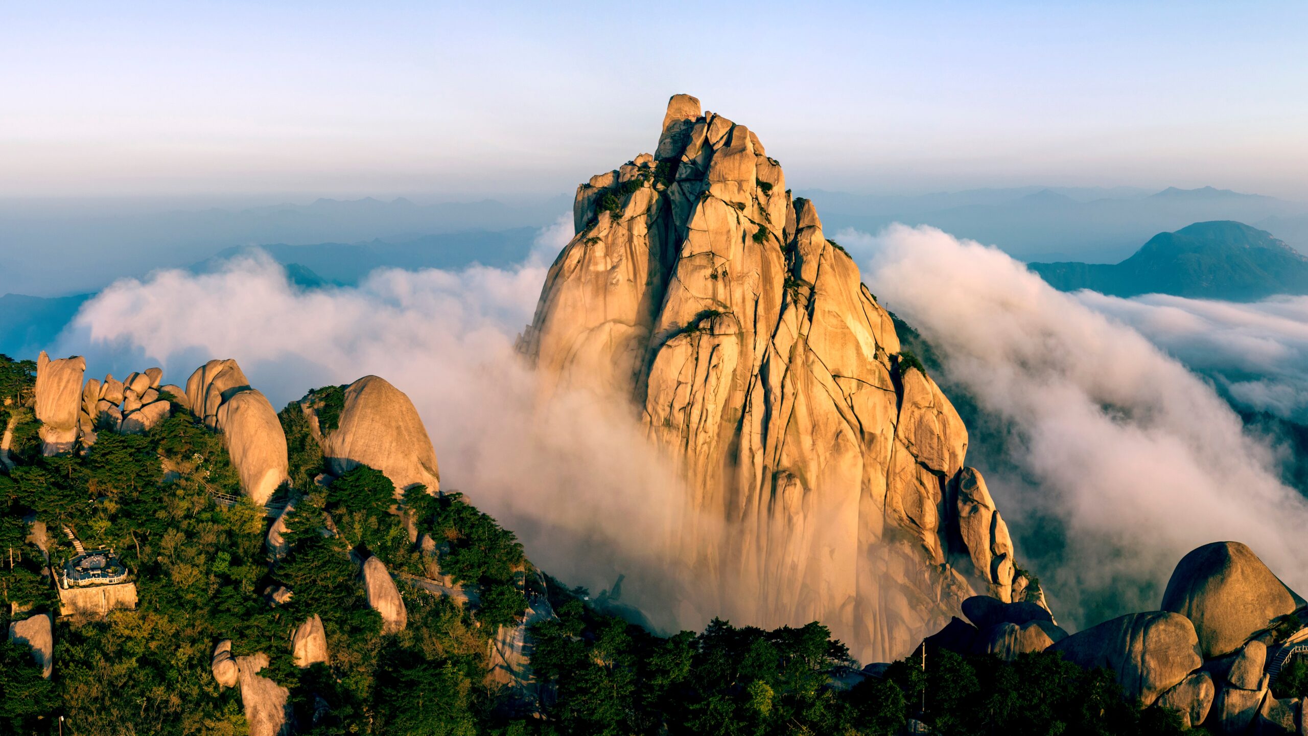 A scenic view of Anqing Xuejiagang Yizhi