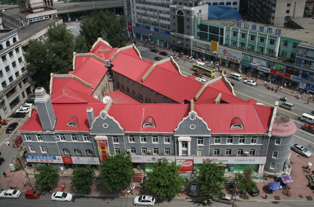 A scenic view of Anshan Gangtiechang Zaoqi Jianzhu