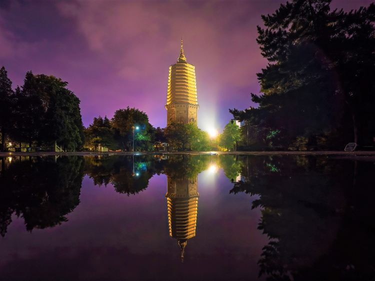 A scenic view of Anshan Jinta Yinta