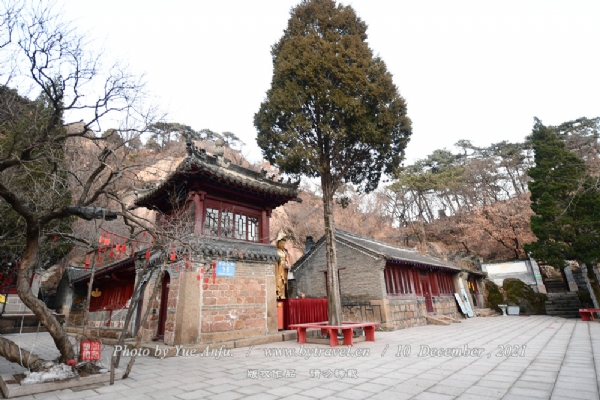 A scenic view of Anshan Qianshan Gujianzhuqun