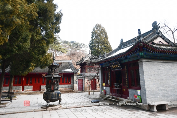 A scenic view of Anshan Qianshan Gujianzhuqun
