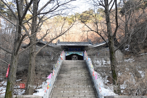 A scenic view of Anshan Qianshan Gujianzhuqun