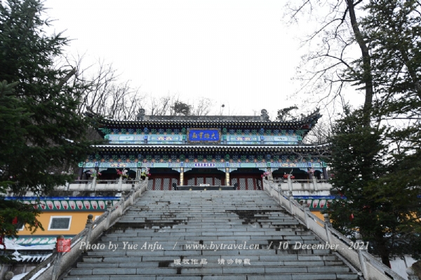 A scenic view of Anshan Qianshan Gujianzhuqun