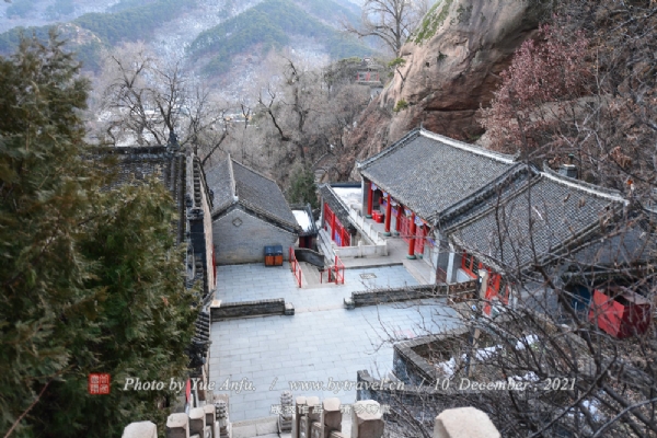 A scenic view of Anshan Qianshan Gujianzhuqun
