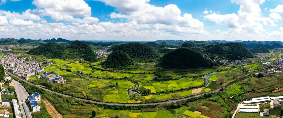 A scenic view of Anshun Baojiatun Shuili Gongcheng