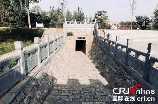 A scenic view of Anyang Dayunhe Huaxianduan