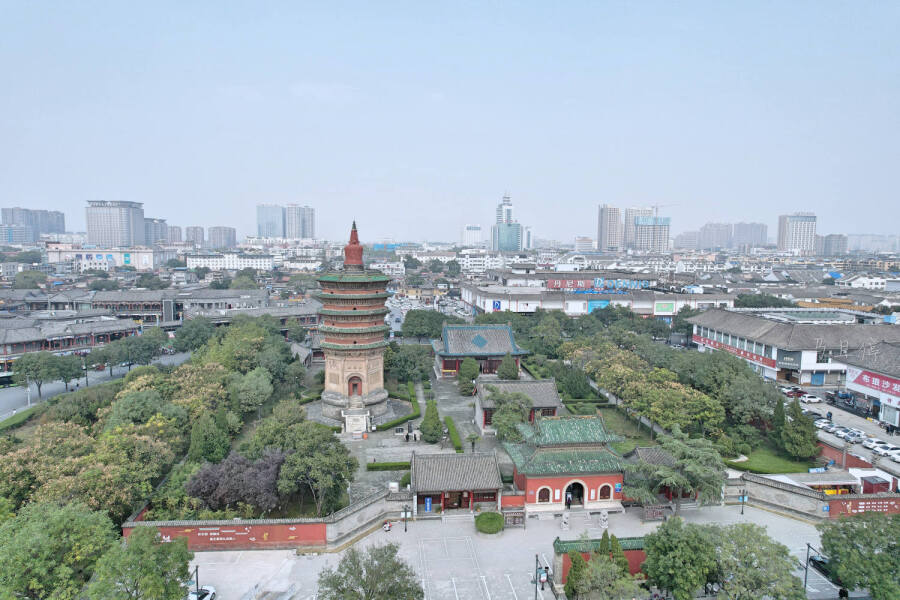A scenic view of Anyang Gaogesi