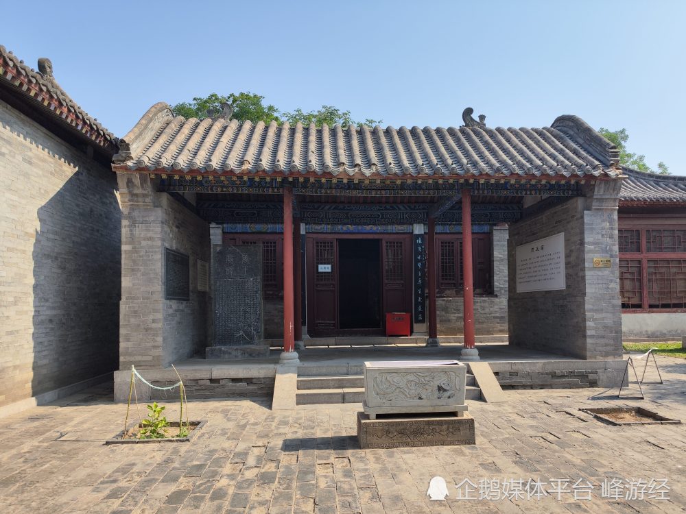 A scenic view of Anyang Hanwangmiaoyuzhoujintang