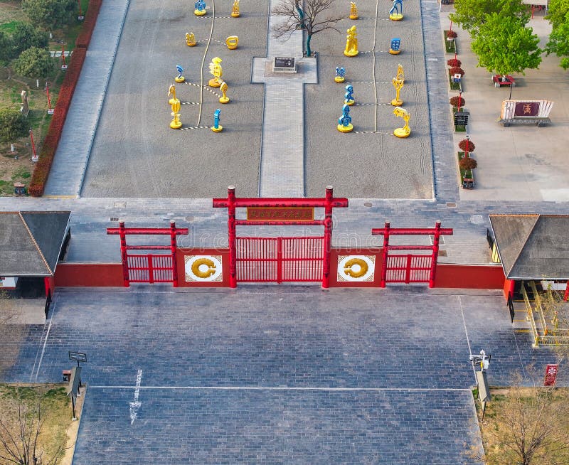 A scenic view of Anyang Yinxu