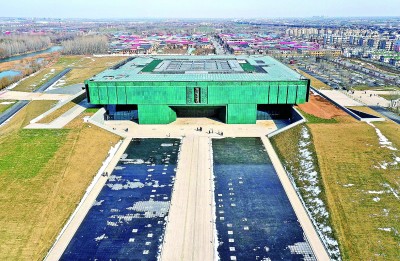 A scenic view of Anyang Yinxu