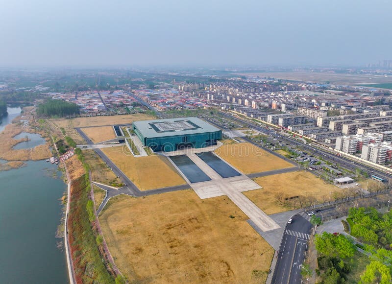 A scenic view of Anyang Yinxu
