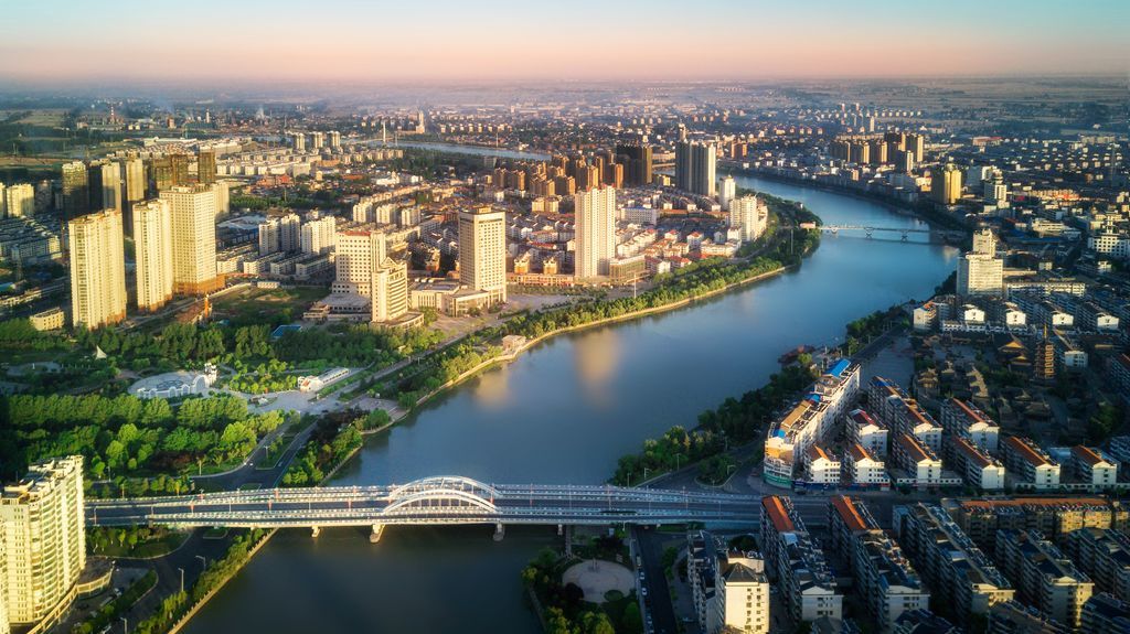 A scenic view of Anyang Yongheqiao