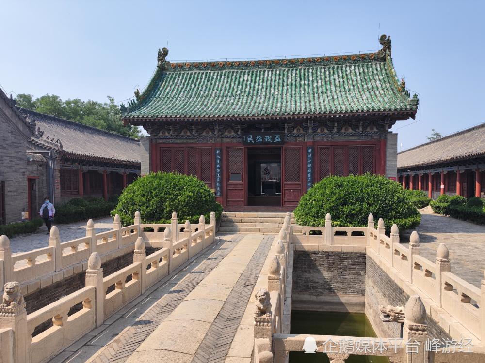 A scenic view of Anyang Zhangdefuchengshuangmiao