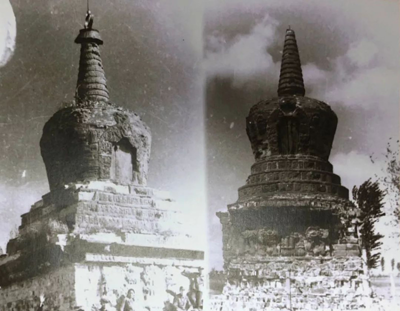 A scenic view of Baicheng Shuangta Yizhi