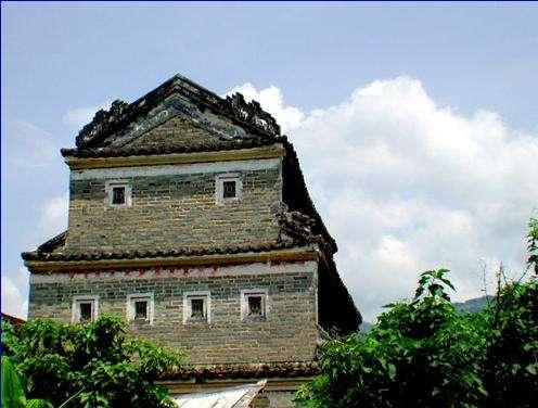 A scenic view of Baise Xilin Censhi Jiazu Jianzhuqun