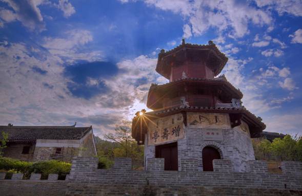 A scenic view of Baise Xilin Censhi Jiazu Jianzhuqun