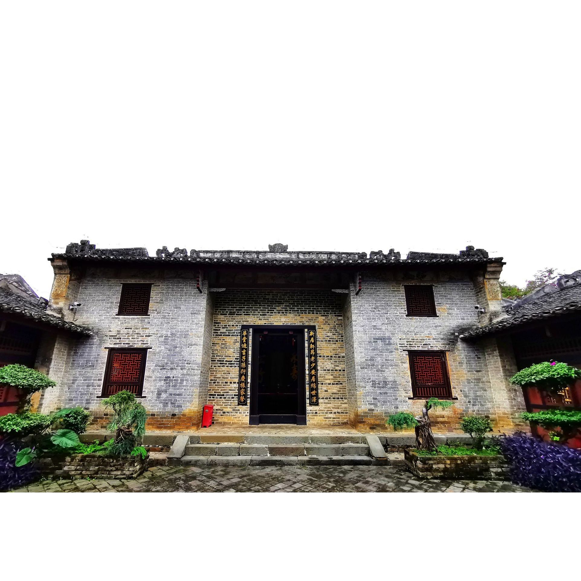 A scenic view of Baise Xilin Censhi Jiazu Jianzhuqun