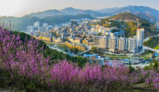 A scenic view of Baise Xilin Jiaoan Fashengdi