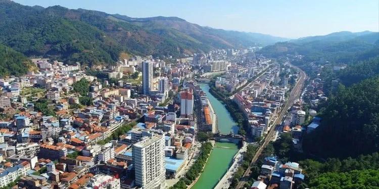A scenic view of Baise Xilin Jiaoan Fashengdi