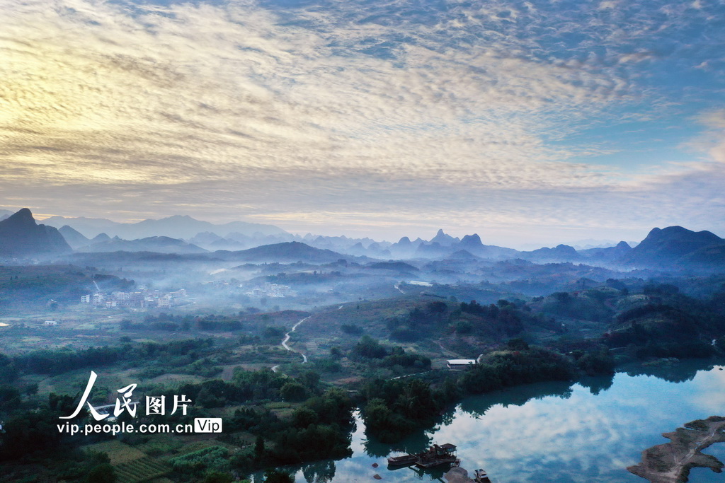 A scenic view of Baise Xilin Jiaoan Fashengdi
