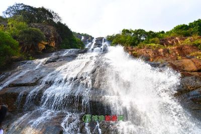 A scenic view of Baishan Gangouzi Muqun