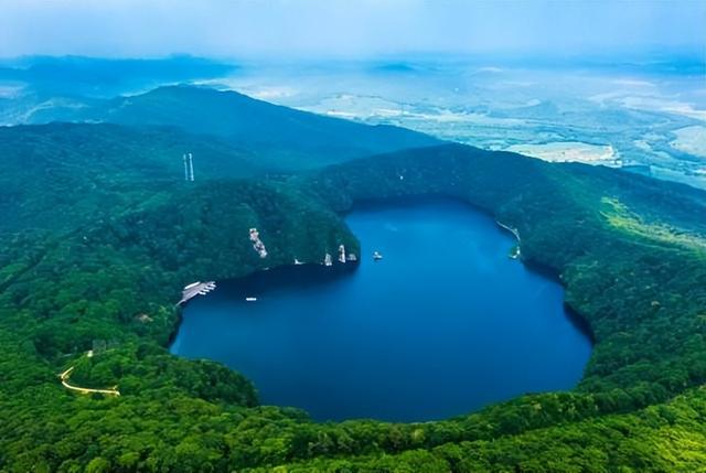 A scenic view of Baishan Xintunzi Xishan Yizhi