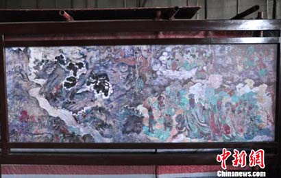 A scenic view of Baoding Beiyue Temple