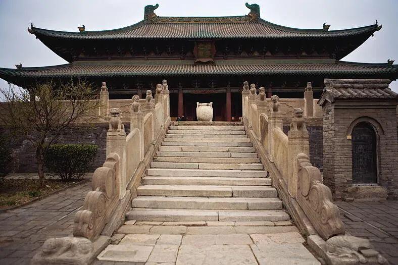 A scenic view of Baoding Beiyue Temple