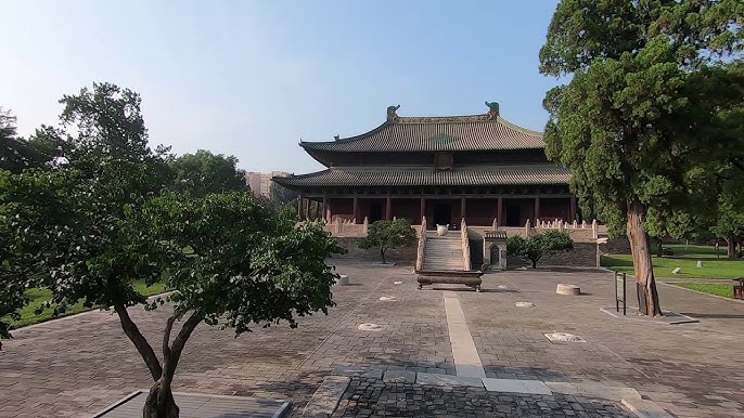 A scenic view of Baoding Beiyue Temple