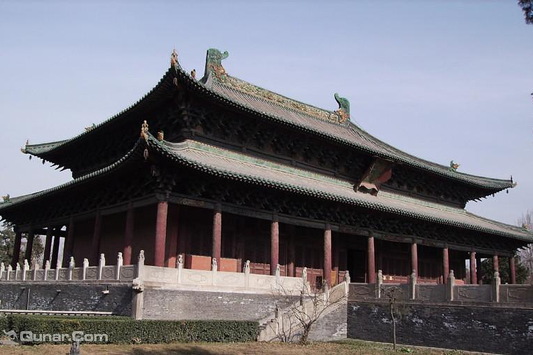 A scenic view of Baoding Beiyue Temple